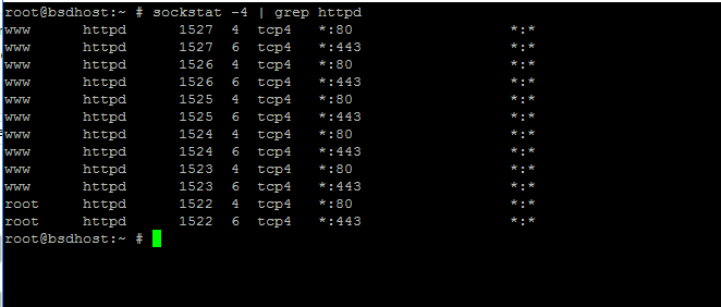 Check Apache Ports