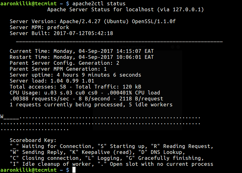 Ways to Check Status and Uptime in Linux