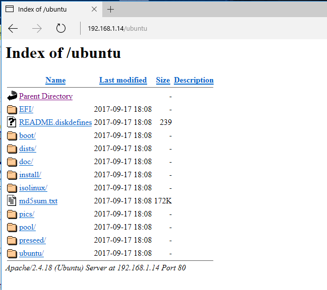 Check HTTP Ubuntu Sources