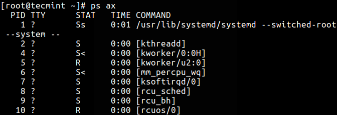 linux process monitoring tools