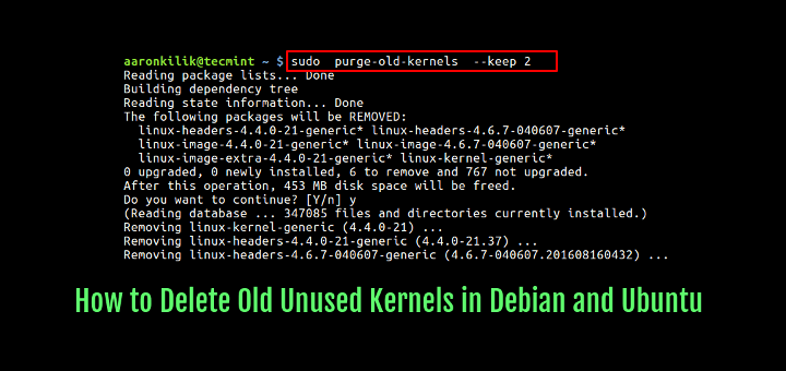 alten Kernel-ubuntu installieren