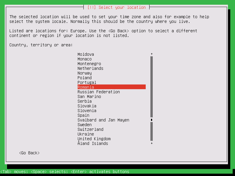 Configure Zentyal Keyboard