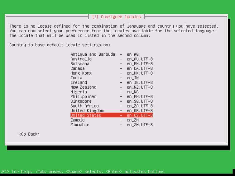 Configure Zentyal Locales