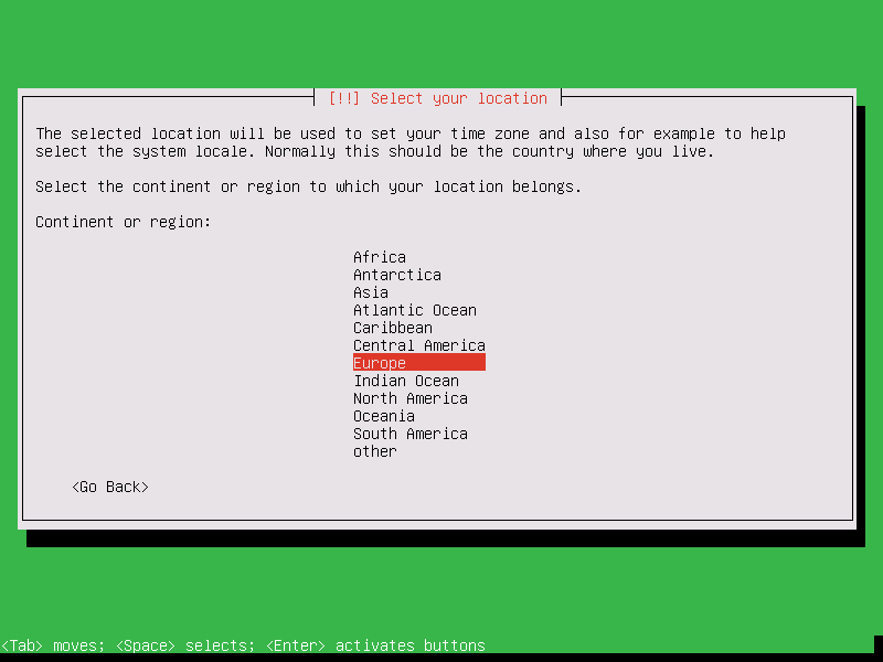 Configure Zentyal Locales