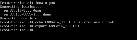 Definir A Linguagem Arch Linux