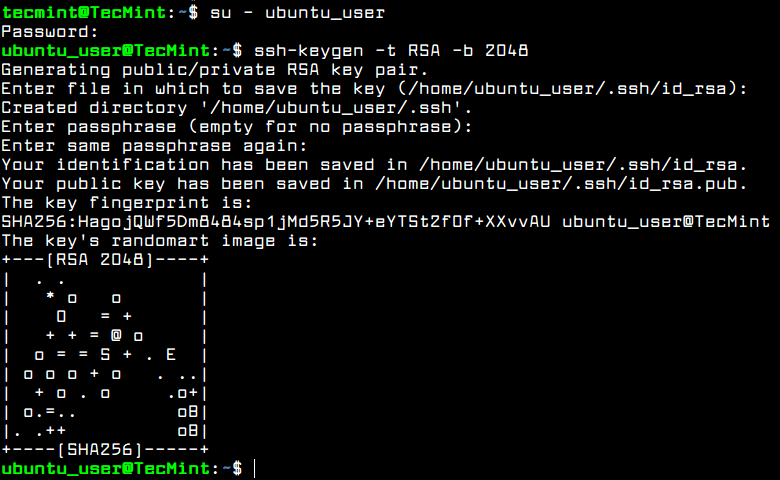 Setup SSH Keys in Ubuntu