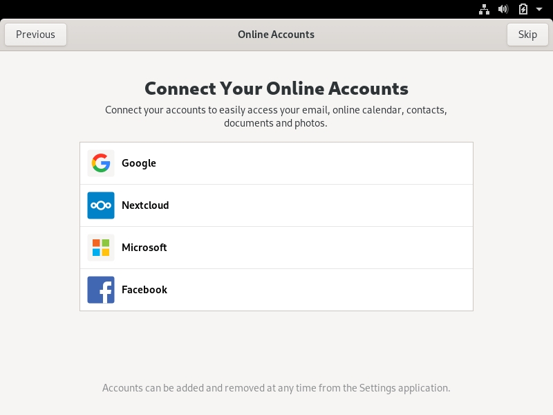 Connect Online Accounts