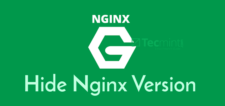 Hide Nginx Version Number