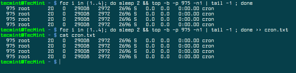 Find Linux Process Statistics