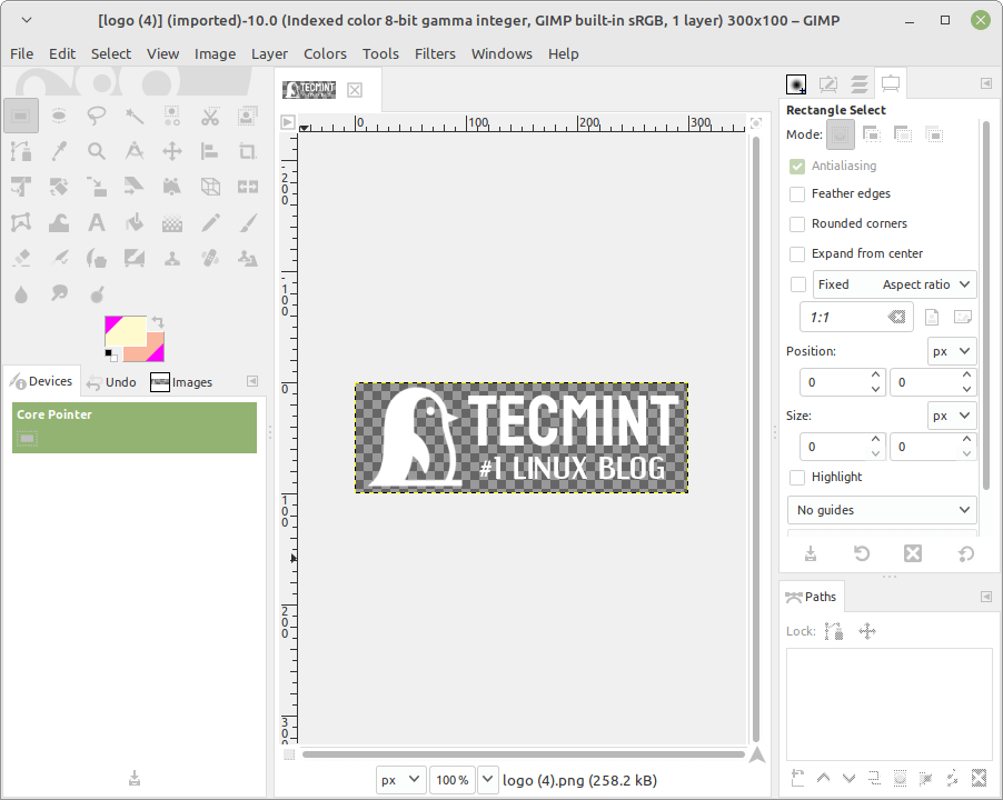 GIMP - Image Editor for Linux