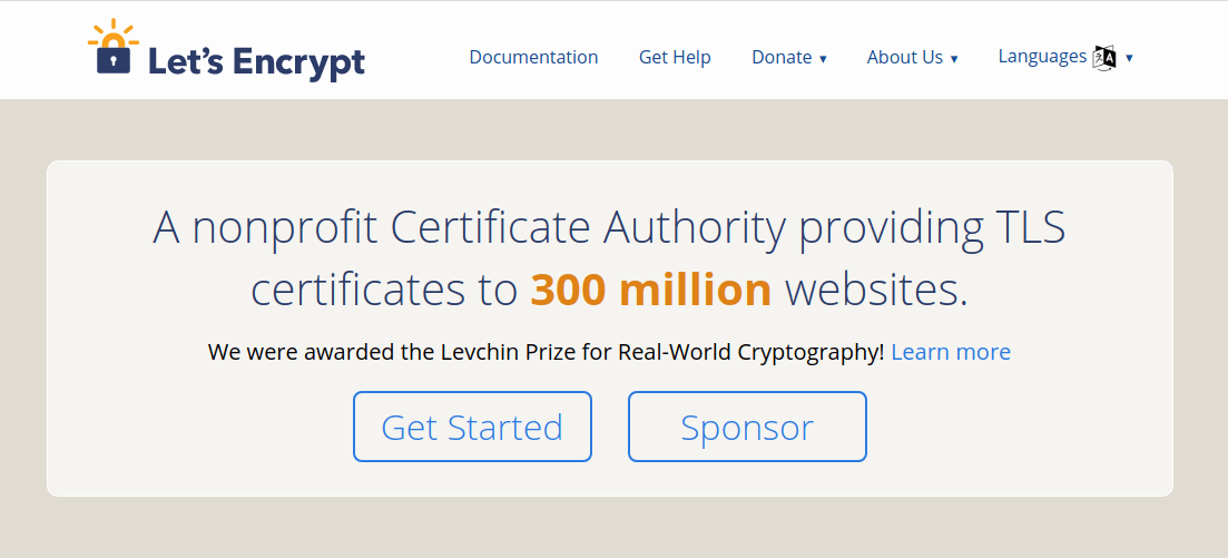 Let's Encrypt Free SSL Authority