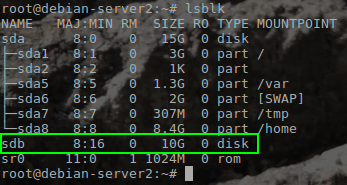 Check iSCSI Target Disk