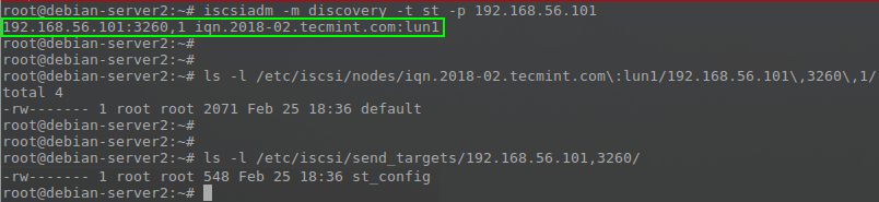 Connect iSCSI Target Server