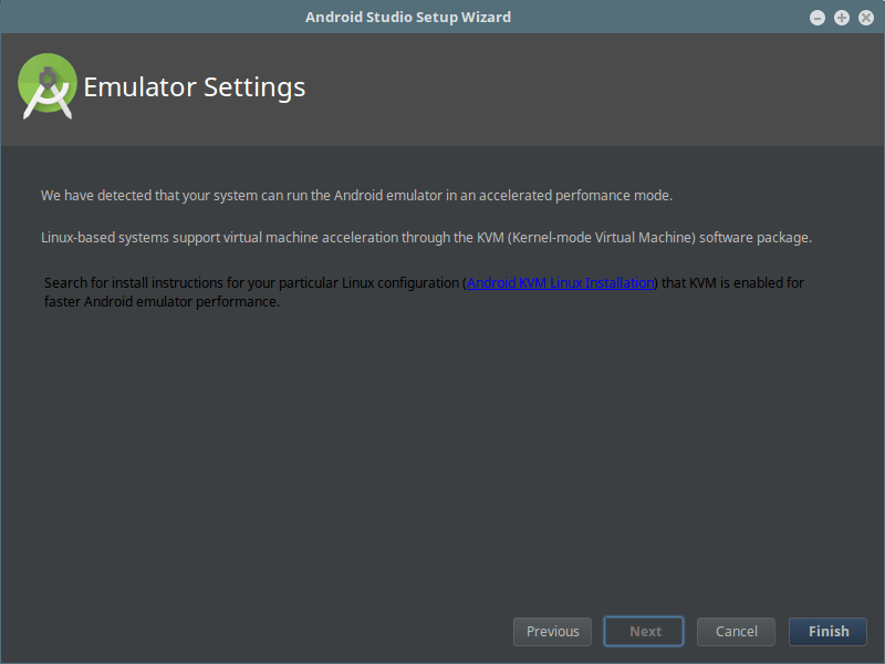 Android Studio Emulator Settings