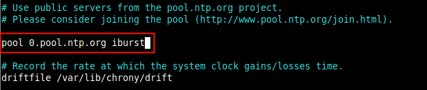 Add a Pool of NTP Servers