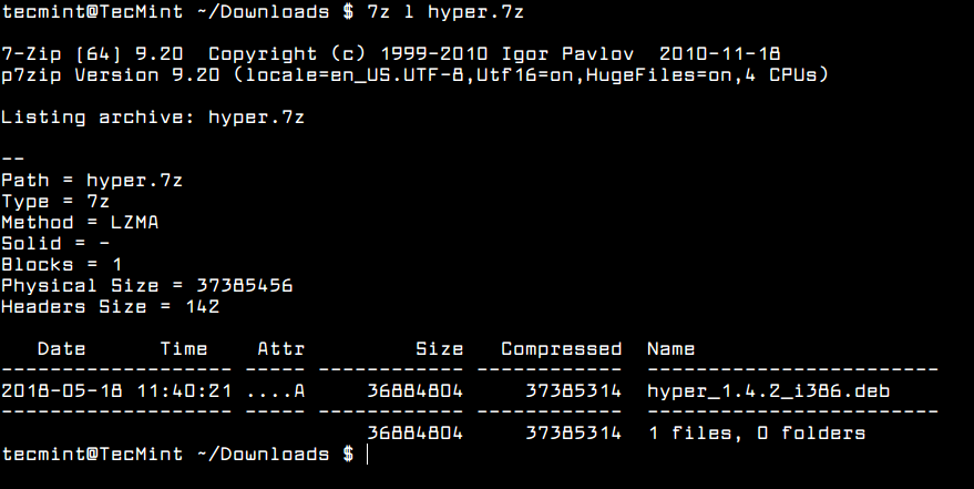 Yum install p7zip centos 7