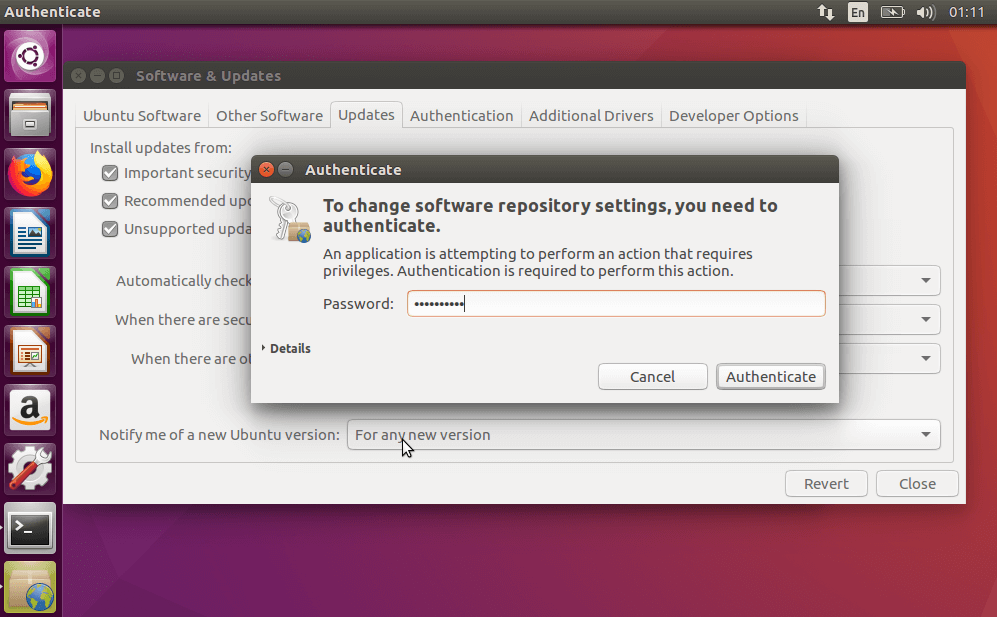 Notify New Ubuntu Version