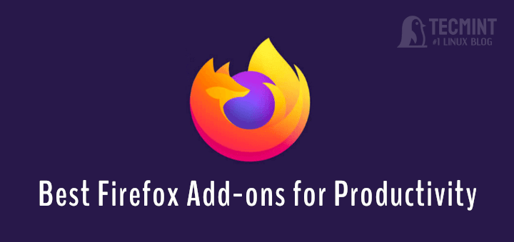 Best Firefox Addons for Productivity