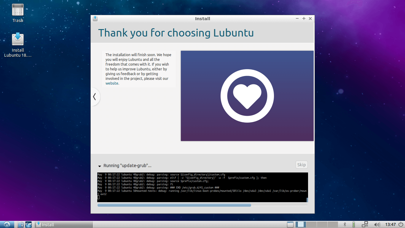 Lubuntu Installation