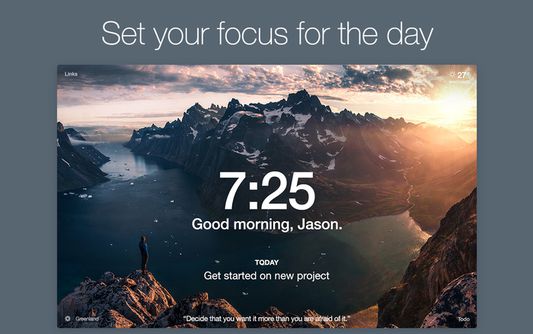 Momentum - Productivity Tool for Firefox