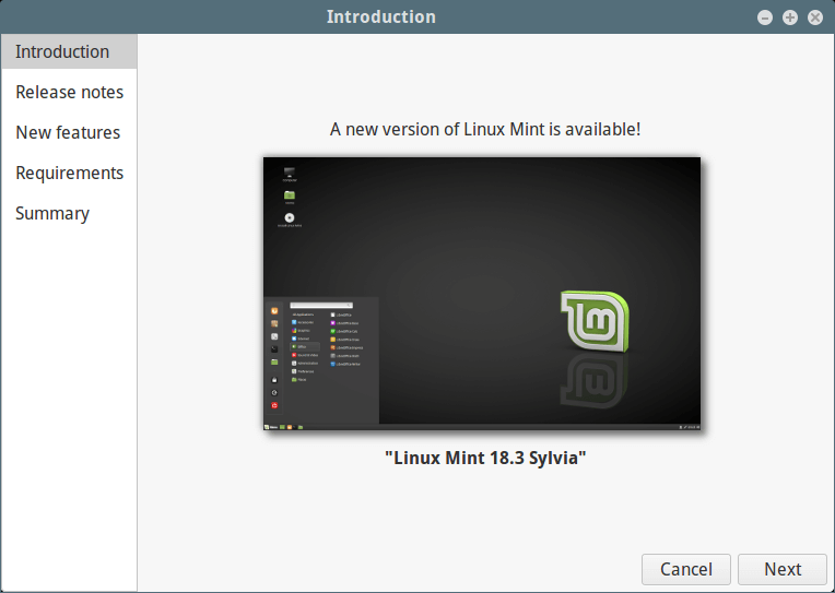 Linux Mint New Version