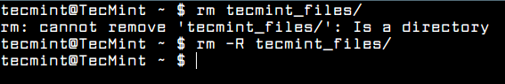 Remove Directory in Linux