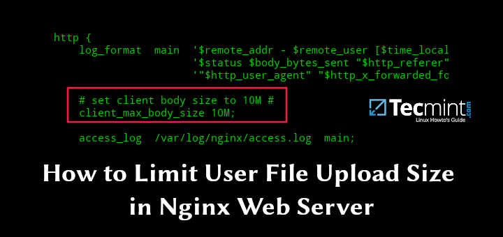 Set Nginx File Upload Size Limit