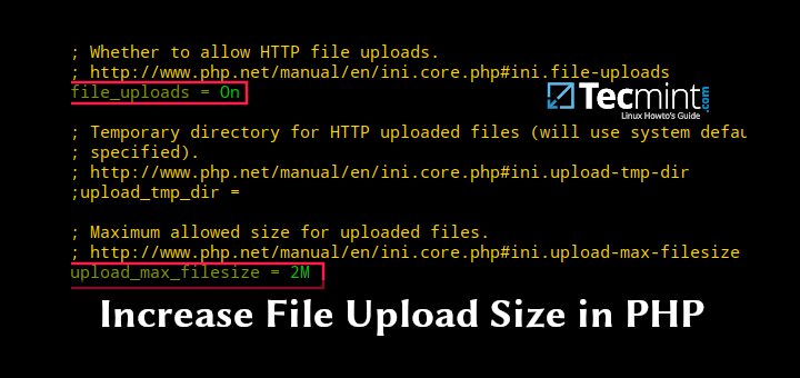 Increase File Upload Size in PHP