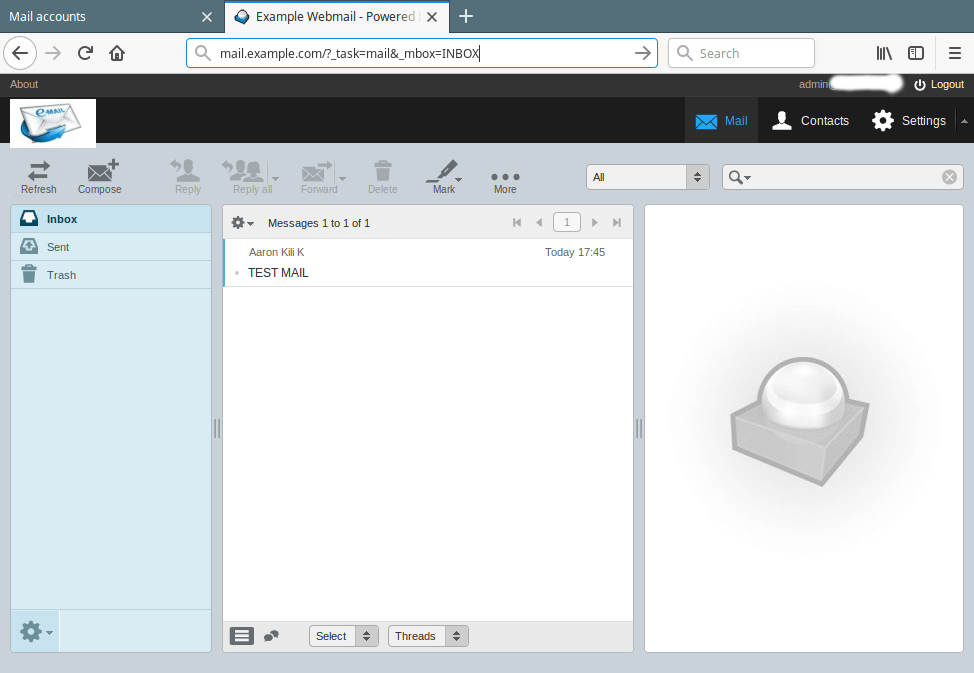Roundcube Webmail Access