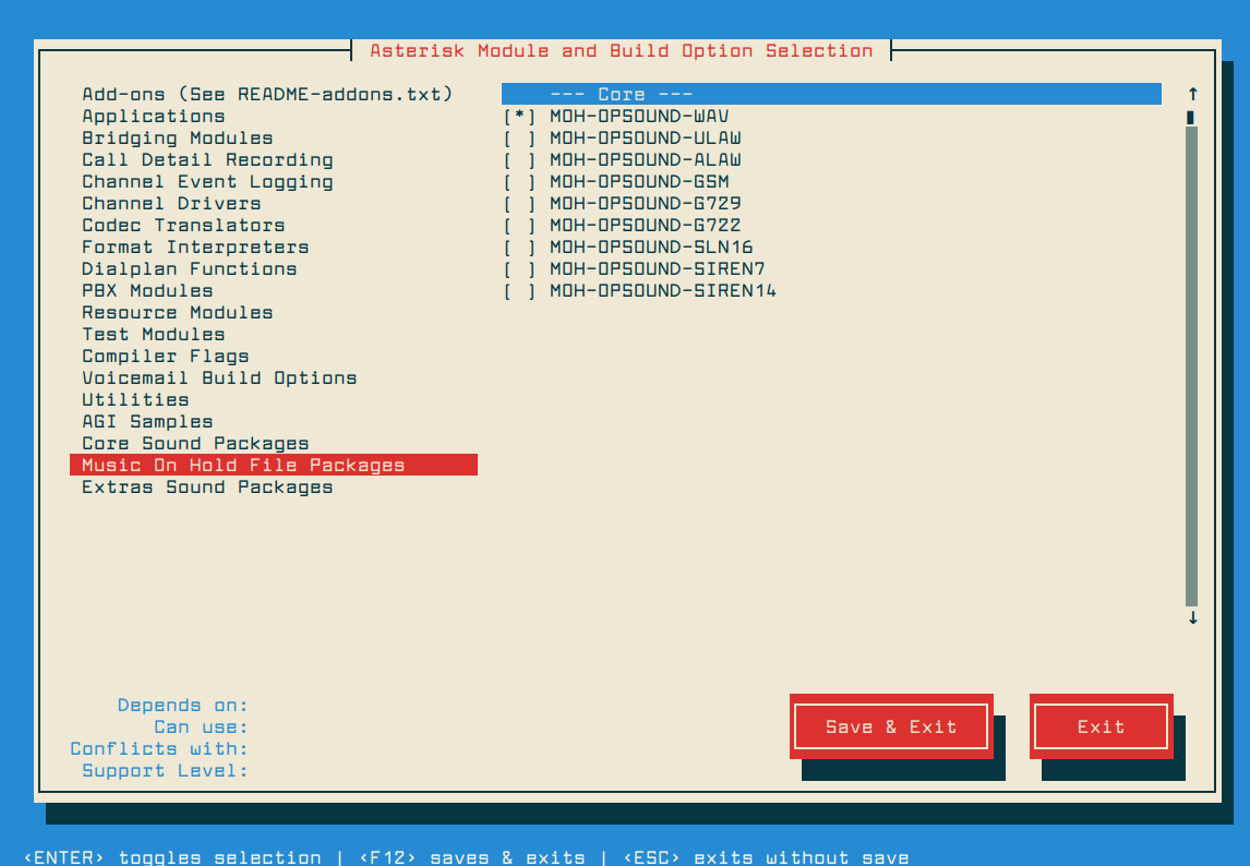 Asterisk Module Build