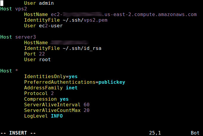 Configure Identities in SSH