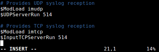 Configure Rsyslog Logging Server