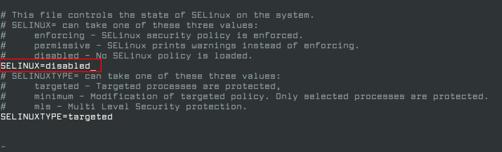 Disable SELinux in CentOS