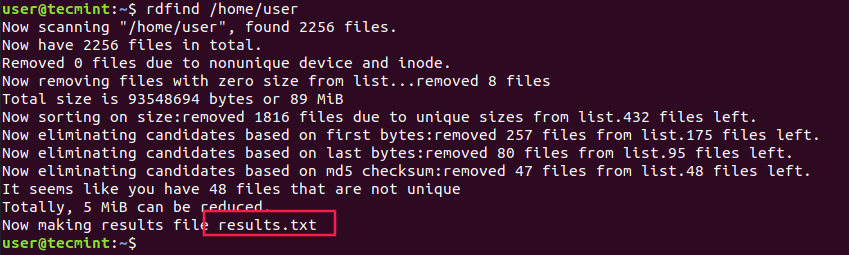  Buscar archivos duplicados en Linux 