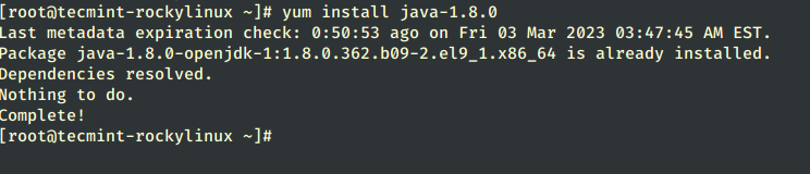 Install Java JDK in Linux