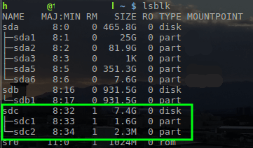 Find Disk Device Names