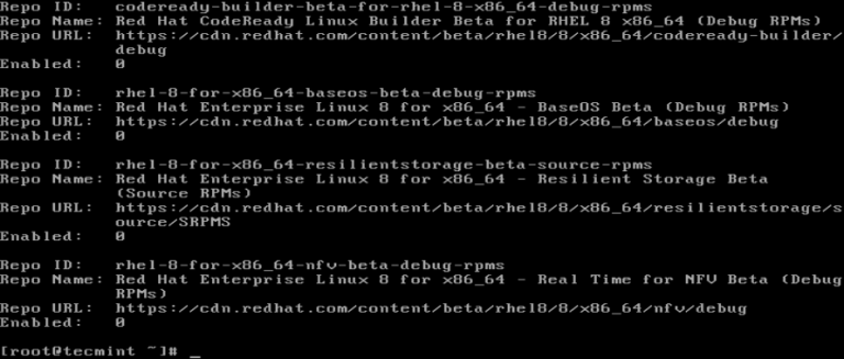 Example Rhel8 Repo File How to Enable RHEL Subscription in RHEL 8