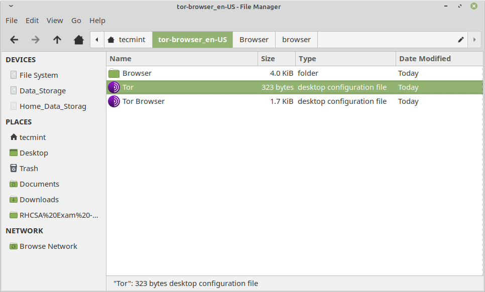 Tor Browser Desktop Shortcut