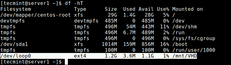 Check VHD Filesystem