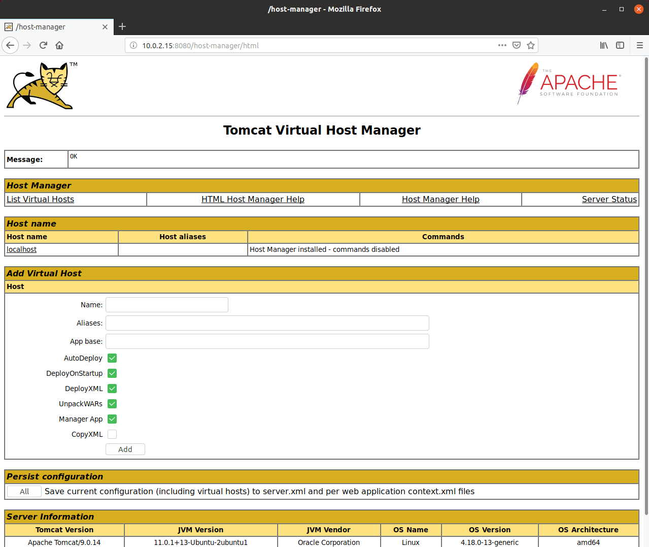 Apache host. Tomcat Ubuntu. Виртуальный хост Apache. Apache Tomcat. Настройка виртуальных хостов Apache завершена.