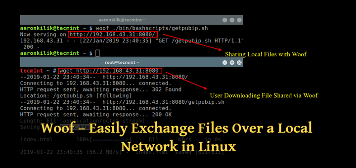 Share Files Over a Local Network in Linux