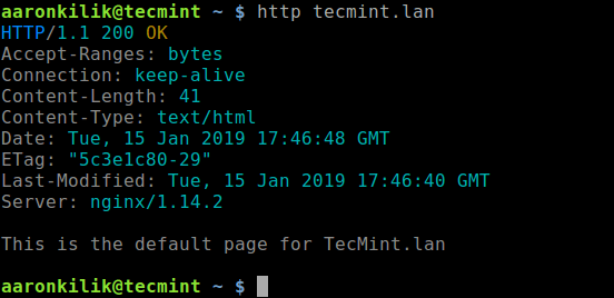 Basic HTTPie Usage