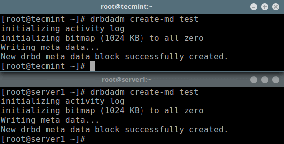 Initialize Meta Data Storage