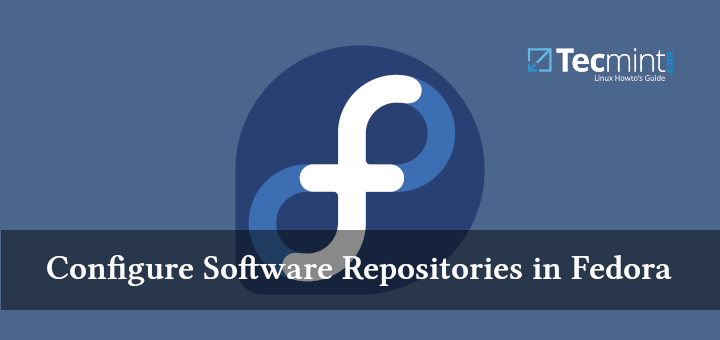 Configure Software Repositories in Fedora