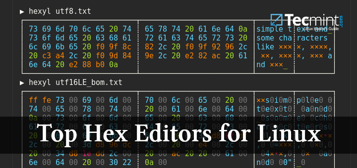 Linux Hex Editors