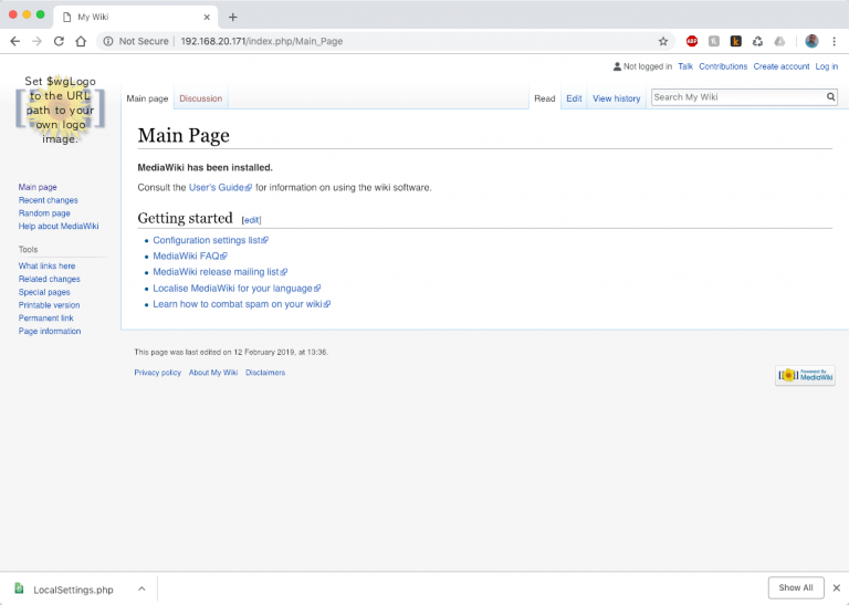 How to Install MediaWiki on CentOS 7