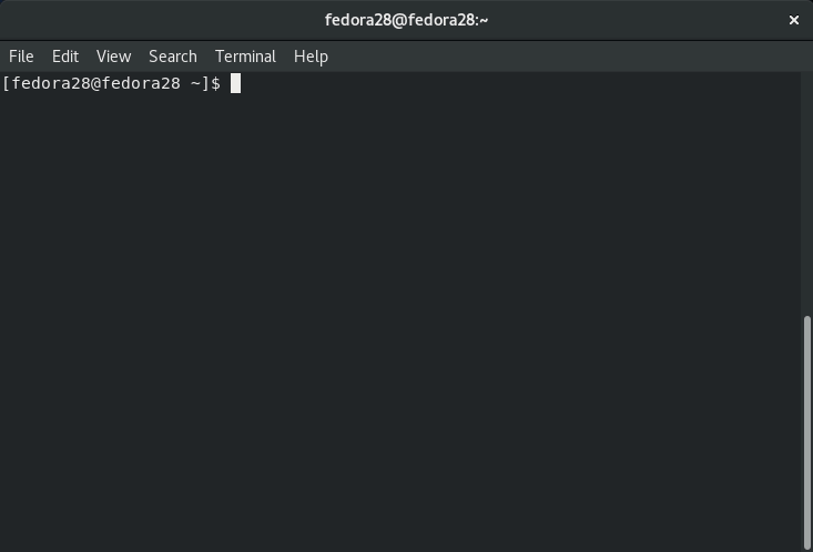 Laufen Zsh in Fedora