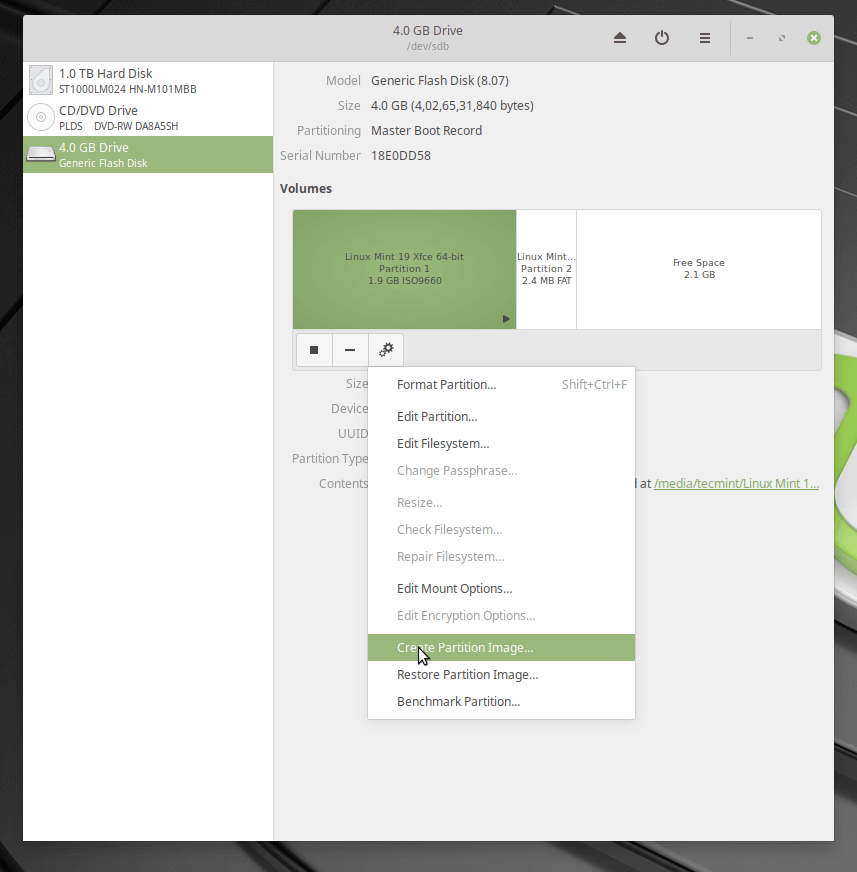 boot linux iso file from hard drive