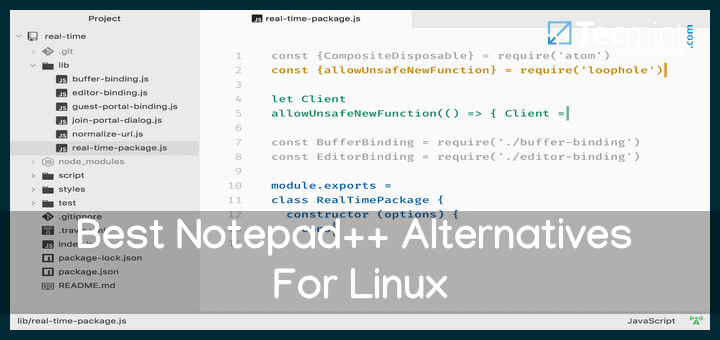 12 Best Notepad Alternatives For Linux