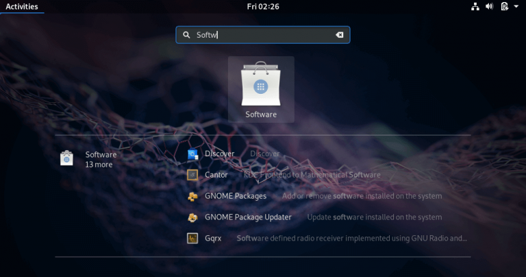 How to Find and Install Software Applications in Fedora Linux